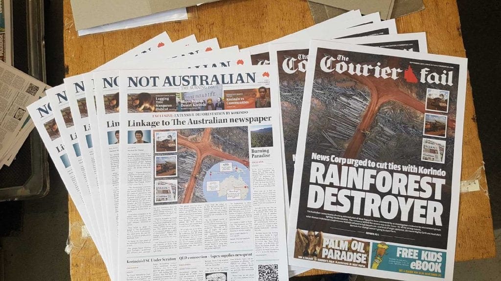 Rupert Murdoch’s News Corp Found Using Paper Linked to Rainforest Destruction