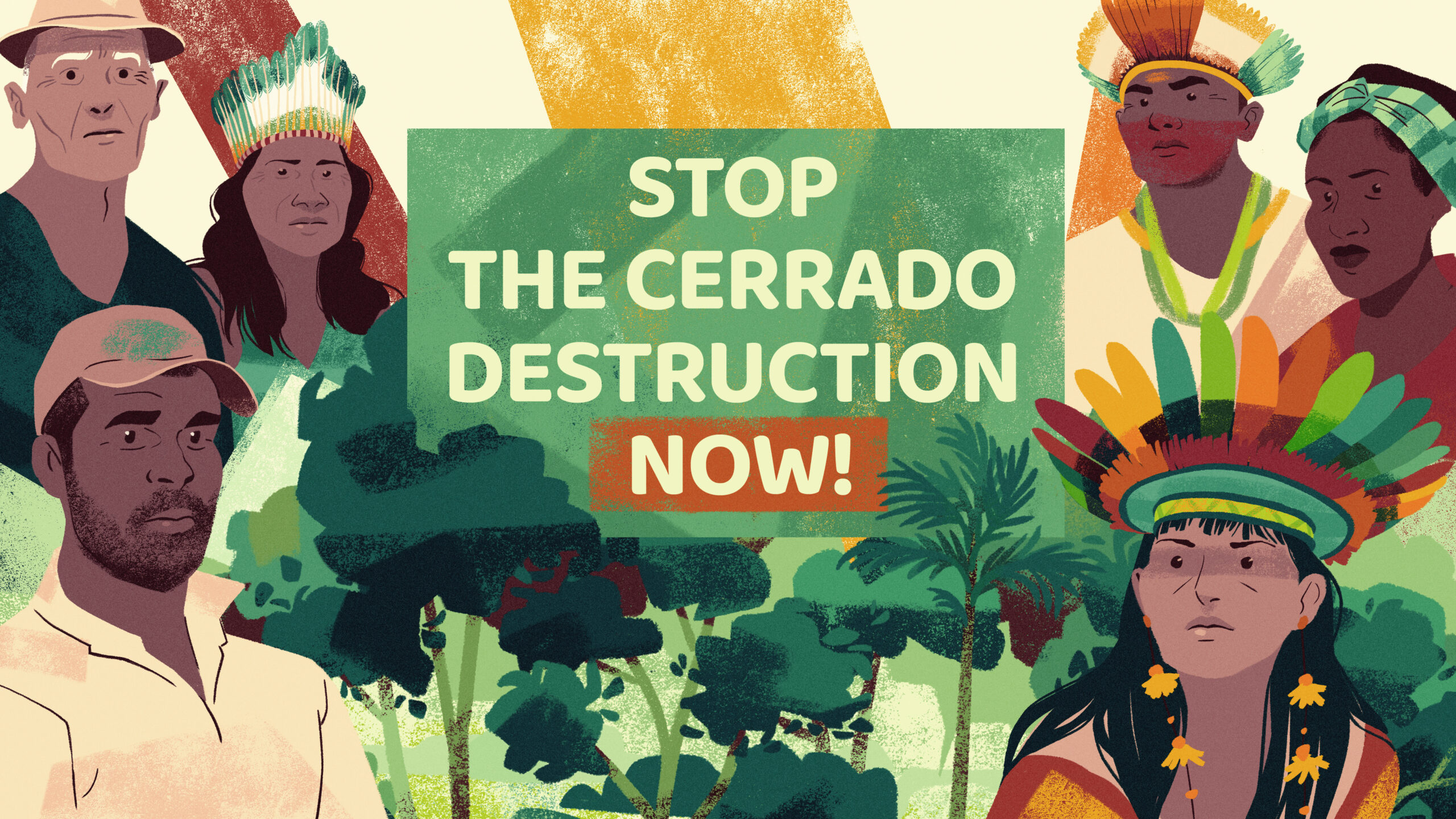 Image for Supermarkets investigate US soy giant Bunge's links to Cerrado deforestation.
